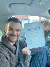 Practical Driving Test Pass 6th Jan 2022